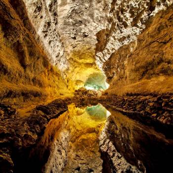 Excursión por Timanfaya, Jameos del Agua, Cueva de los Verdes