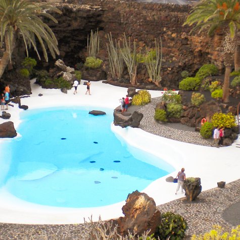 Excursión por Timanfaya, Jameos del Agua, Cueva de los Verdes