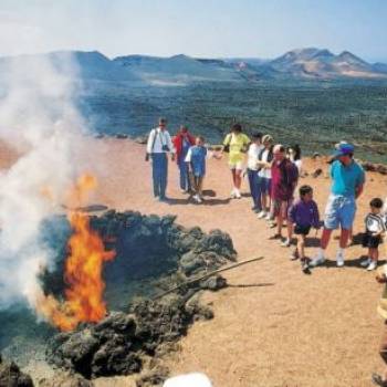 Excursión por Timanfaya, Jameos del Agua, Cueva de los Verdes