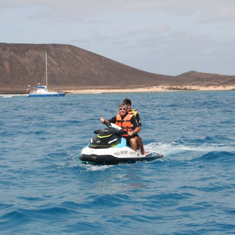 jetski route to Playa Quemada