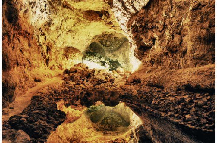 Excursión por Timanfaya, Jameos del Agua, Cueva de los Verdes