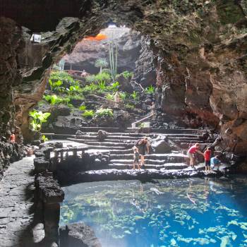 Excursión por Timanfaya, Jameos del Agua, Cueva de los Verdes